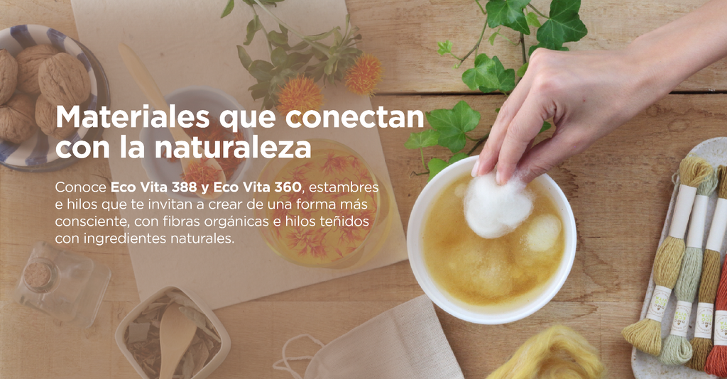 Eco Vita de DMC: Hilos que conectan el arte textil con la naturaleza